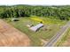 Scenic aerial view of the house and its expansive, picturesque surroundings at 1160 Redmon Rd, Cleveland, NC 27013