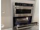 Stainless steel oven features a see-through door and electronic controls at 12032 Lavinia Ln, Charlotte, NC 28277