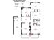 Detailed floor plan of the house at 1233 East Cannon Avenue, Albemarle, NC 28001 showing layout of rooms at 1233 E Cannon Ave, Albemarle, NC 28001