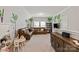 Cozy bonus room with comfortable seating and unique tree mural at 1260 Thomas Knapp Pkwy, Fort Mill, SC 29715