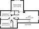 Upstairs floor plan featuring bonus room, loft, and bedrooms; offers flexible living spaces for a growing Gathering at 1260 Thomas Knapp Pkwy, Fort Mill, SC 29715