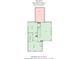 Floor plan displaying two bedrooms, a full bath, a hall, loft and attic layout at 13714 Jacks Ln, Pineville, NC 28134
