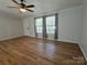 Bright living room with laminate floors at 1495 Carson Rd, Cleveland, NC 27013