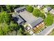 Aerial view of a multi-Gathering community featuring townhome-style condominiums at 1512 Seigle Ave # 2, Charlotte, NC 28205