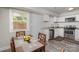 Eat-in kitchen featuring stainless steel appliances, granite countertops, and an undermount sink at 1512 Seigle Ave # 2, Charlotte, NC 28205