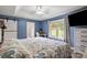 Bright main bedroom with a large window, walk-in closet, and ensuite bath at 2315 Perry Rd, Denver, NC 28037