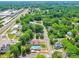 Extensive aerial view of residential area featuring mature trees and established neighborhood at 232 W Wilson Ave, Mooresville, NC 28115