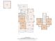 Detailed floor plan showcasing the layout and dimensions of the home's two floors at 232 W Wilson Ave, Mooresville, NC 28115