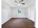 Bedroom with standard closet, single window and neutral carpeting at 412 Brook St, Salisbury, NC 28146
