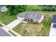 A well-manicured front yard complements this beautiful home with a three car garage at 4949 Southview Dr, Hickory, NC 28602