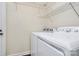 Functional laundry room equipped with a modern washer and dryer at 5601 Carmel Station Ave, Charlotte, NC 28226