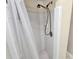 Tiled shower stall with adjustable shower head at 5601 Carmel Station Ave, Charlotte, NC 28226