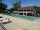 Large community swimming pool surrounded by ample deck space and seating for residents' enjoyment at 9565 Man O War Rd, Indian Land, SC 29707