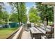 Enjoy the outdoor relaxation on the deck with water views at 10011 Spring Park Dr, Charlotte, NC 28269