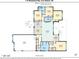 Layout showing a dining area, kitchen, multiple bedrooms, bathrooms, foyer, laundry, garage, and pantry at 115 Woodward Way, Iron Station, NC 28080