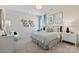 Stylishly designed bedroom with an inviting bed and bright, cheerful decor at 149 Glenn Dr, Mooresville, NC 28115