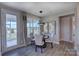 Cozy dining area filled with natural light, perfect for enjoying meals with Gathering and friends at 153 Glenn Dr, Mooresville, NC 28115