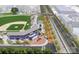 A beautiful view of the new stadium coming to town in 2025 at 229 W Gray Ave, Mooresville, NC 28115