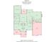 Detailed floor plan of the first floor, showcasing a spacious living area, kitchen, primary bedroom, and a two-car garage at 2817 Bevis Ln, Waxhaw, NC 28173
