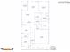 Detailed first-floor plan showcasing the home's layout with dimensions and room names at 329 Secretariat Dr, Iron Station, NC 28080