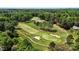 An aerial view of the property and golf course at 3712 Eaglebrook Dr, Gastonia, NC 28056