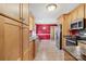 Contemporary kitchen showcasing ample cabinet space and modern appliances at 3712 Eaglebrook Dr, Gastonia, NC 28056