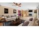 Inviting living space showcases hardwood floors, a fireplace, and neutral color palette at 3712 Eaglebrook Dr, Gastonia, NC 28056