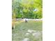 Expansive backyard featuring lush trees and open green space at 420 Baker Street Ext, Rock Hill, SC 29730