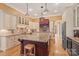 Large kitchen with granite countertops, an island with seating, and stainless steel appliances at 6164 Dwayne Starnes Dr, Hickory, NC 28602