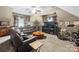 Large bonus room with a home theater setup and a musical instrument display at 7365 Gabriel St, Sherrills Ford, NC 28673