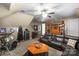 Bonus room featuring home theater and music setup at 7365 Gabriel St, Sherrills Ford, NC 28673