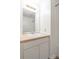 Clean bathroom featuring a single sink vanity and medicine cabinet at 819 W Rankin Ave, Gastonia, NC 28052