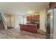 A spacious kitchen with stainless steel appliances and a center island with granite countertops at 838 Von Buren Blvd, Rock Hill, SC 29730