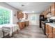 Functional kitchen featuring wood cabinets, modern appliances, and plenty of counter space at 856 Skyline Dr, Chester, SC 29706