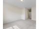 Spacious bedroom featuring neutral carpet and paint creating a blank canvas for design at 9923 Paradise Ridge Rd, Charlotte, NC 28277