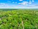 Expansive aerial view of a neighborhood surrounded by lush green trees and clear blue sky at 10200 Cairnsmore Pl # 9, Mint Hill, NC 28227