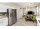 View of the kitchen and eat in dining area at 11807 Hawick Valley Ln, Charlotte, NC 28277