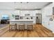 Bright kitchen with a large island, modern appliances, and plenty of cabinet space at 119 Berkeley Ave # A, Mooresville, NC 28117