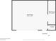 Floor plan showcasing the layout and dimensions of the detached workshop at 1211 N Boyce St, Gastonia, NC 28052