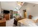Spacious main bedroom with vaulted ceiling, large window, and seating area at 1261 Hawthorne Dr, Indian Trail, NC 28079