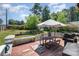 Outdoor space featuring a large deck with seating in a private backyard at 145 Driftwood Dr, Mooresville, NC 28117