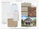 Display of home specifications including siding, flooring, paint, backsplash, and countertop at 1837 Bear St, Charlotte, NC 28214