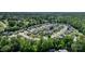 Scenic aerial view of a well-maintained neighborhood with lush green trees and manicured lawns at 1925 Maius Dr # 30, Conover, NC 28613