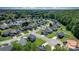 Aerial view of a residential neighborhood featuring a variety of well-maintained homes and tree-lined streets at 1925 Maius Dr # 30, Conover, NC 28613