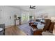 Living room showcasing the hardwood floors, and abundant natural light at 1925 Maius Dr # 30, Conover, NC 28613