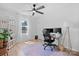 Bright home office space with desk, chair, and ample natural light at 1925 Maius Dr # 30, Conover, NC 28613