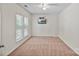 Bedroom featuring carpet flooring, window, and ceiling fan at 1929 Faison Ave, Fort Mill, SC 29708