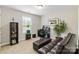 Well-lit home office features a work station, couch, and neutral decor at 3015 Great Falls Hwy, Chester, SC 29014