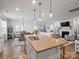 Bright living space features an open floor plan, flowing to the kitchen and dining area at 3103 Oliver Stanley Trl, Lancaster, SC 29720