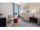 Bright Bedroom boasts colorful decor, a cozy crib, and a comfortable rocking chair, perfect for little ones at 3128 Stelfox St, Charlotte, NC 28262